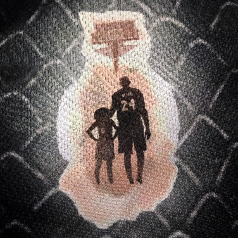 Kobe & Gianna Bryant Black Mamba Memorial Jersey - Picture 4 of 8